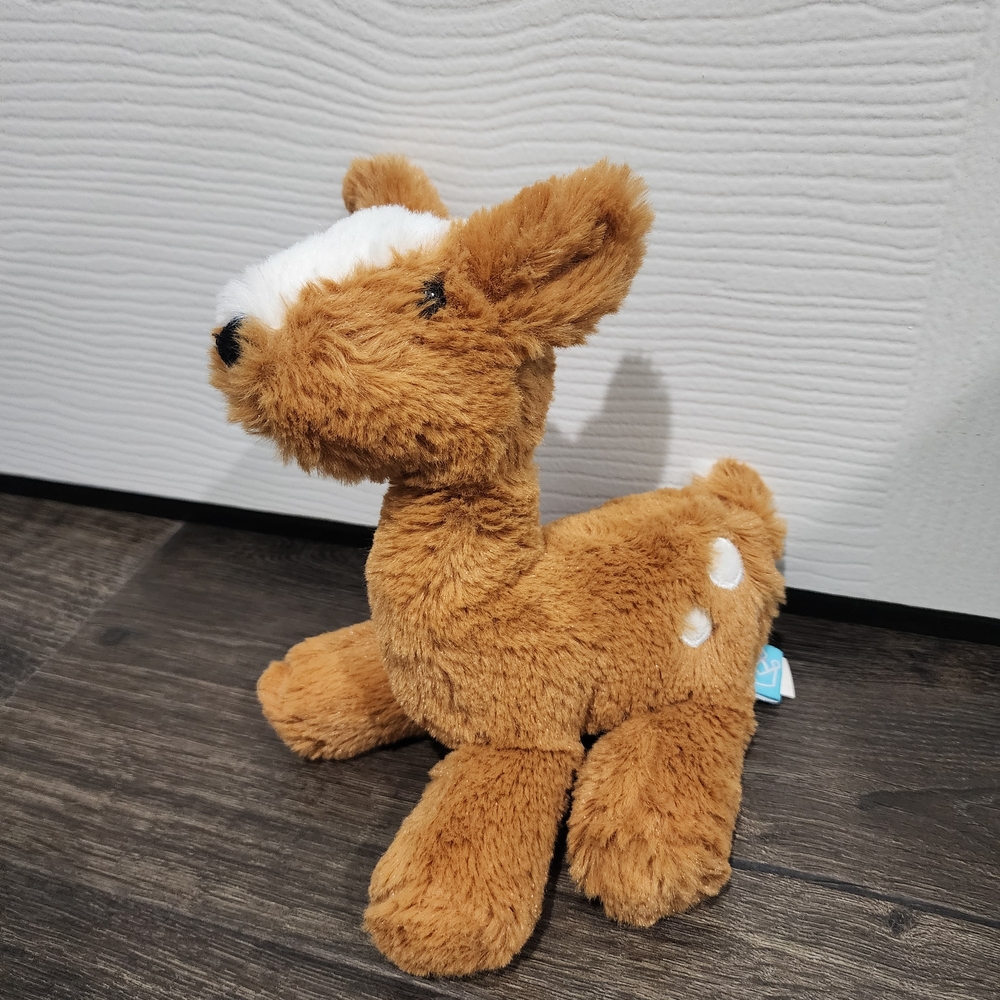 Manhattan Toy Company Emmie Deer Fawn Plush Stuffed Animal Soft 9"